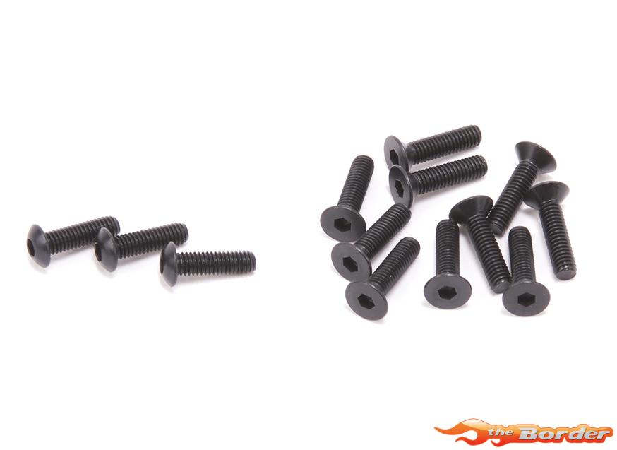 Schumacher SPEED PACK - M3x12 Csk - M3 x 10 Button Screws U3024