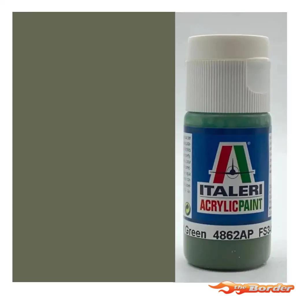 Italeri Flat Green - Acrylic Paint 4862AP