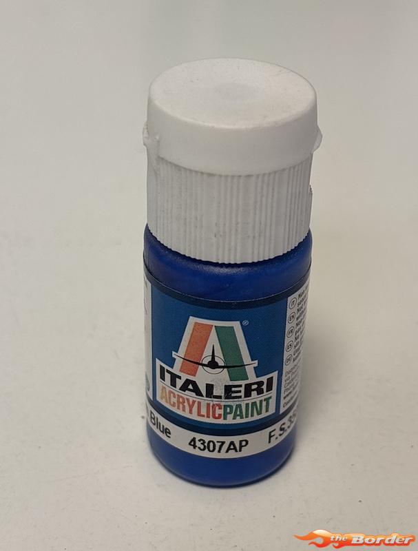 Italeri Flat Medium Blue - Acrylic Paint 4307AP - Afbeelding 4