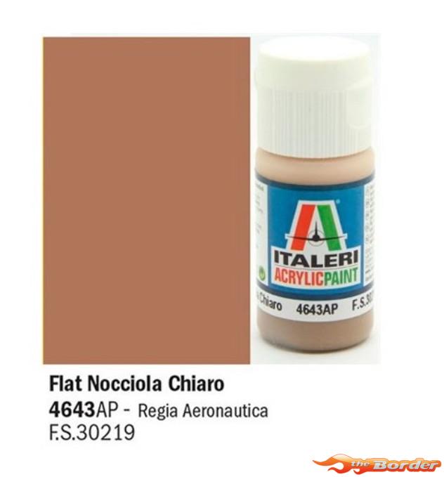 Italeri Flat Nocciola Chiaro – Acrylic Paint 4643AP