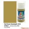 Italeri Flat Panzer Dunkelgelb 1943 - Acrylic Paint 4796AP