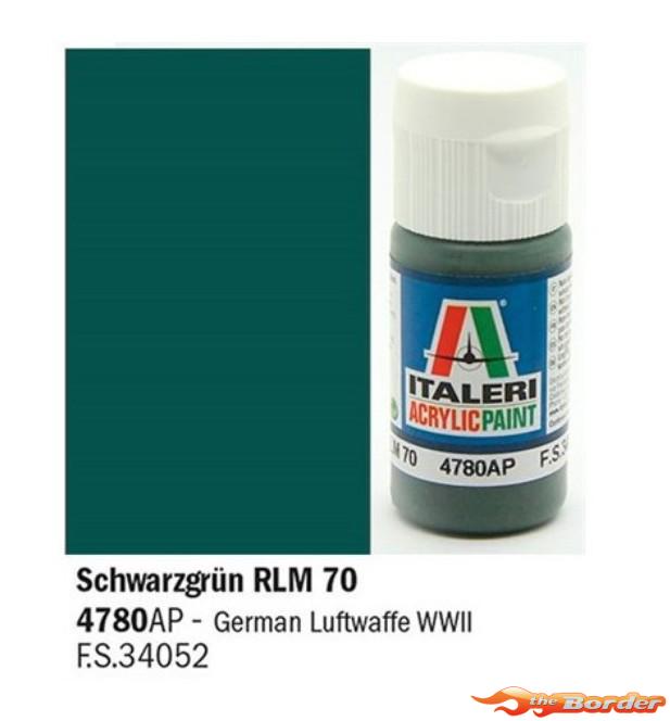 Italeri Schwarzgrun RLM 70 - Acrylic Paint 4780AP