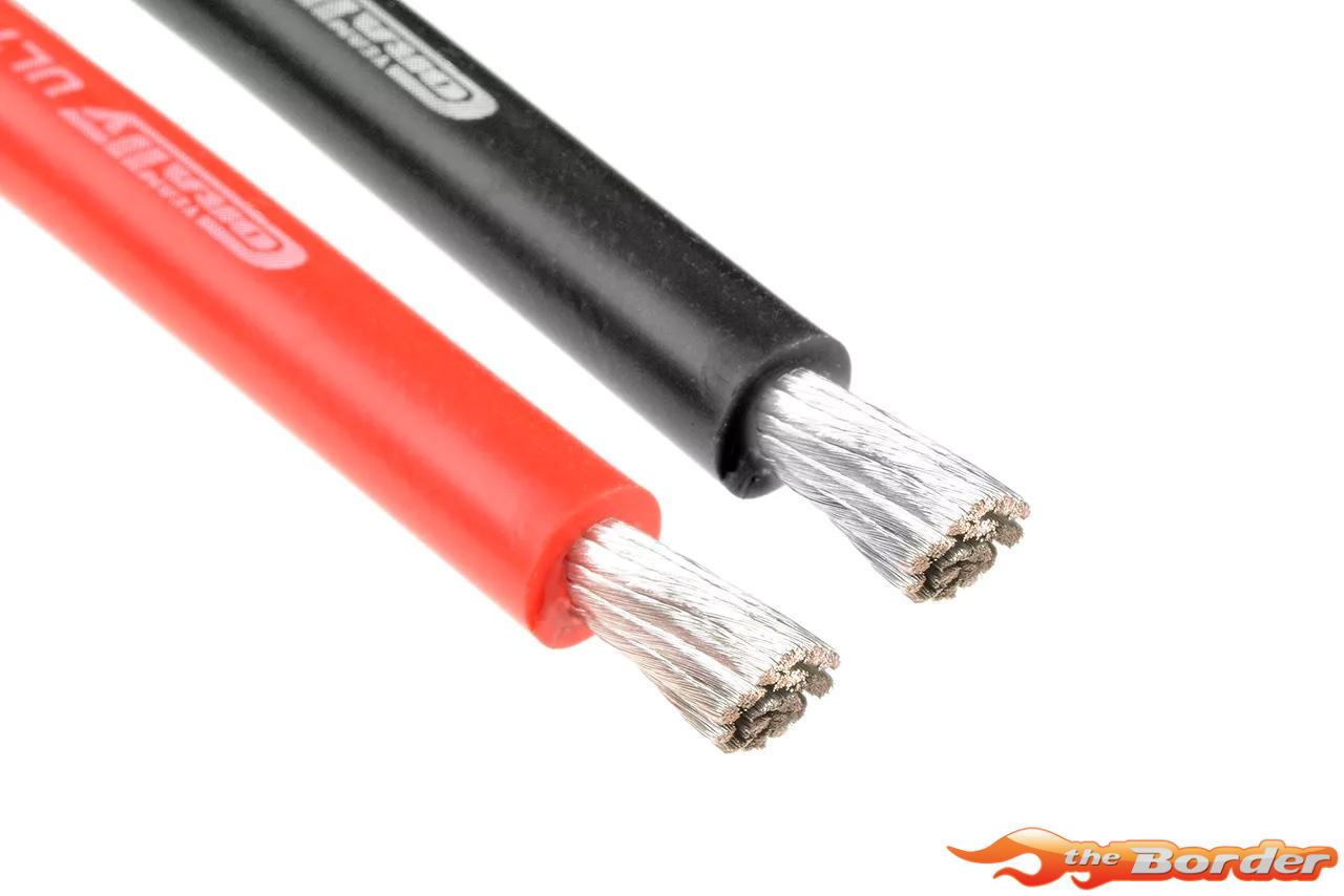 Corally Ultra Flexible Black-Red 10AWG Wire 2x 1Mtr. C-50107 - Afbeelding 3