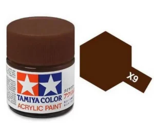 Tamiya Acrylic X-9 Brown - 23ml Bottle 81009