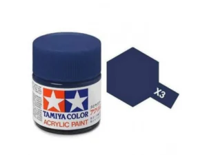 Tamiya Acrylic X-3 Royal Blue - 10ml Bottle 81503