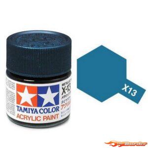 Tamiya Acrylic X-13 Metallic Blue - 23ml Bottle 81013