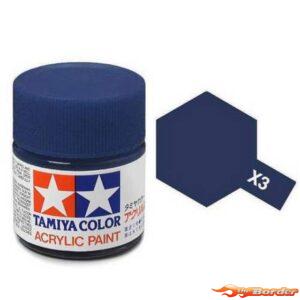 Tamiya Acrylic X-3 Royal Blue - 23ml Bottle 81003