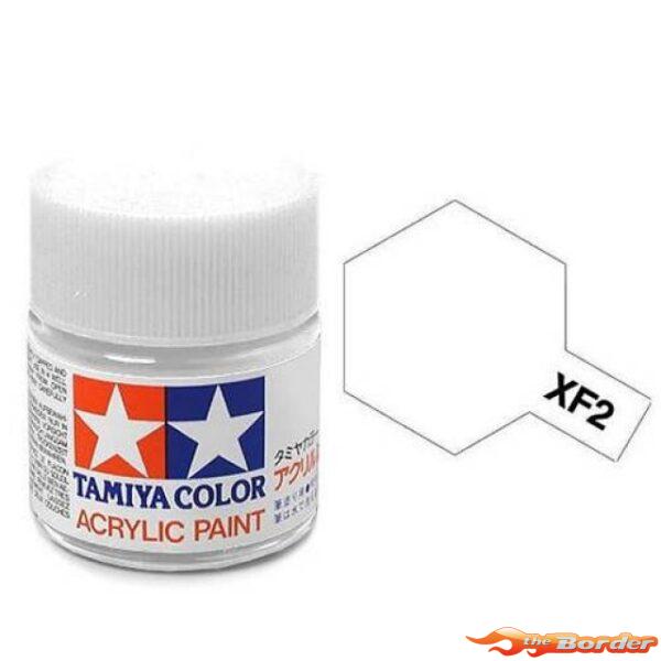 Tamiya Acrylic XF-2 Flat White - 23ml Bottle 81302