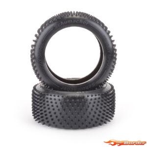 Schumacher Truggy Spiral Tyre - Silver - (2) G405