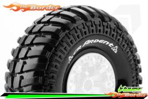 LouiseRC CR-Ardent 1-10 Crawler Tire Set Super Soft 2.2" 1 Pair LR-T3237VI