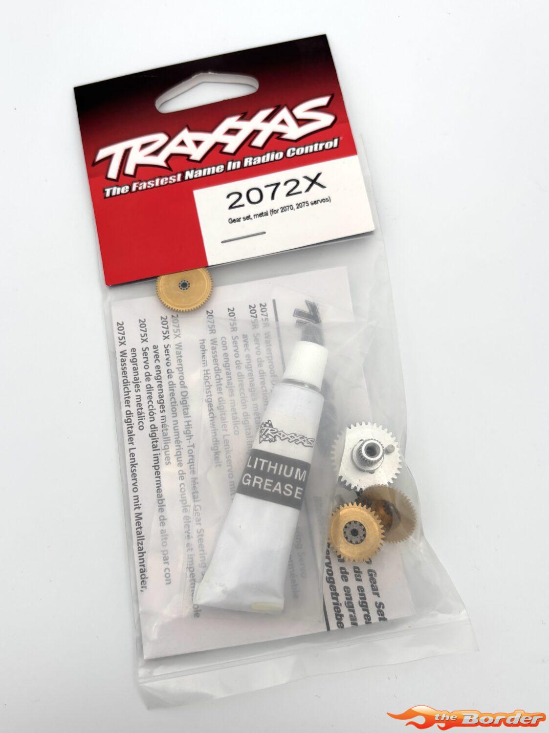 Traxxas Gear set metal (for 2070, 2075 servos) 2072X