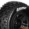 LouiseRC SC-Pioneer Traxxas Slash Tires - 2WD Front Wheels Soft Black Glued LR-T3148SBTF - Afbeelding 2