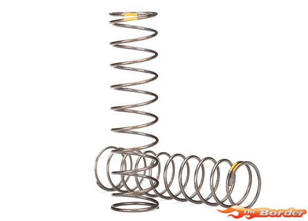 Traxxas Springs shock (natural finish GTS) 0.2 rate yellow 8042