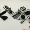 Tamiya F104 Pro II Wing Set (2017) Front & Rear Black 51604