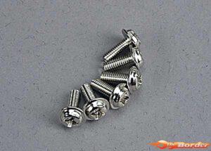 Traxxas Screws 3x8mm Washerhead Screw (6) 3185