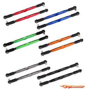 Traxxas Toe Links - X-Maxx (Kies je kleur) (Tubes anodized, 7075-T6 aluminum, stronger than titanium) 7748
