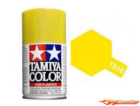 Tamiya TS-16 Yellow - 100ml Spray Can 85016