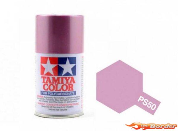 Tamiya PS-50 Sparkling Pink Anodized Aluminum - 100ml Spray Can Anodised 86050