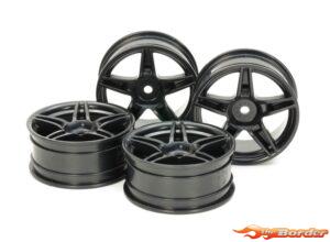 Tamiya Medium Narrow 5-Spoke Wheels (24mm+2, 4Pcs.) 54853