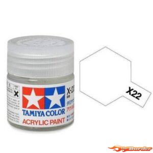 Tamiya Acrylic X-22 Clear - 23ml Bottle 81022