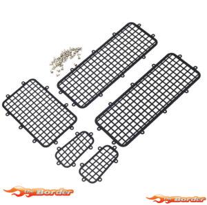 Yeah Racing Windows Guard Set for Traxxas TRX-4 Black TRX4-024BK