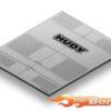 Hudy Plastic Set-Up Board Decal 449x562mm 1/8 Off-Road & Truggy 108213 - Afbeelding 2