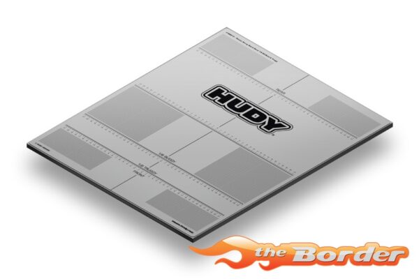 Hudy Plastic Set-Up Board Decal 449x562mm 1/8 Off-Road & Truggy 108213