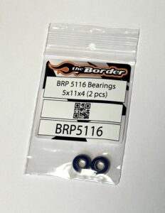 BRP High Grade Ball Bearing Blue Rubber Shield for Traxxas (2 pcs) 5116