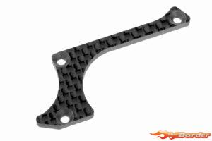 Corally Suspension arm stiffener - A - Lower Front - Right - Graphite 3mm - 1 pc C-00180-232