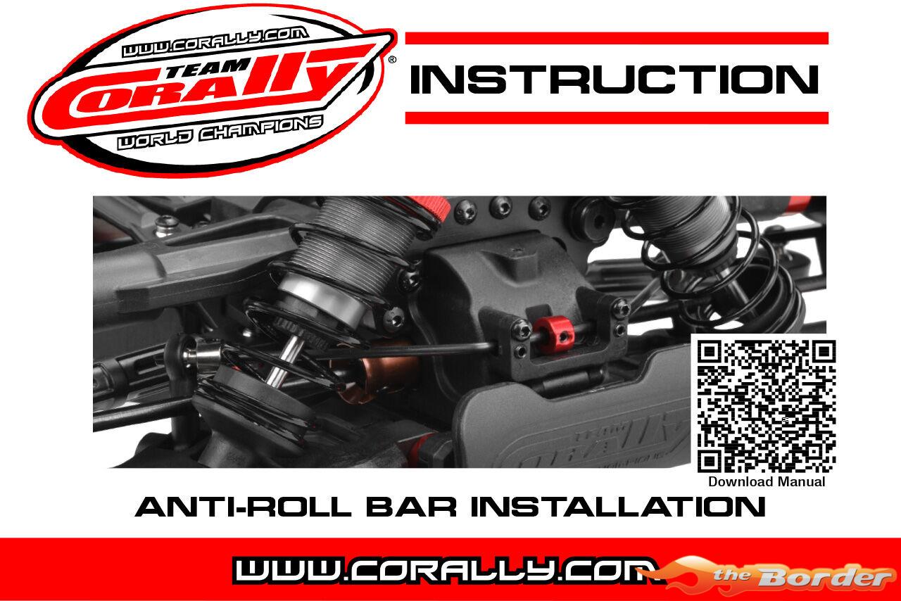 Corally Anti-Roll Bar - 2.4mm - Front - 1 pc C-00180-197 - Afbeelding 3