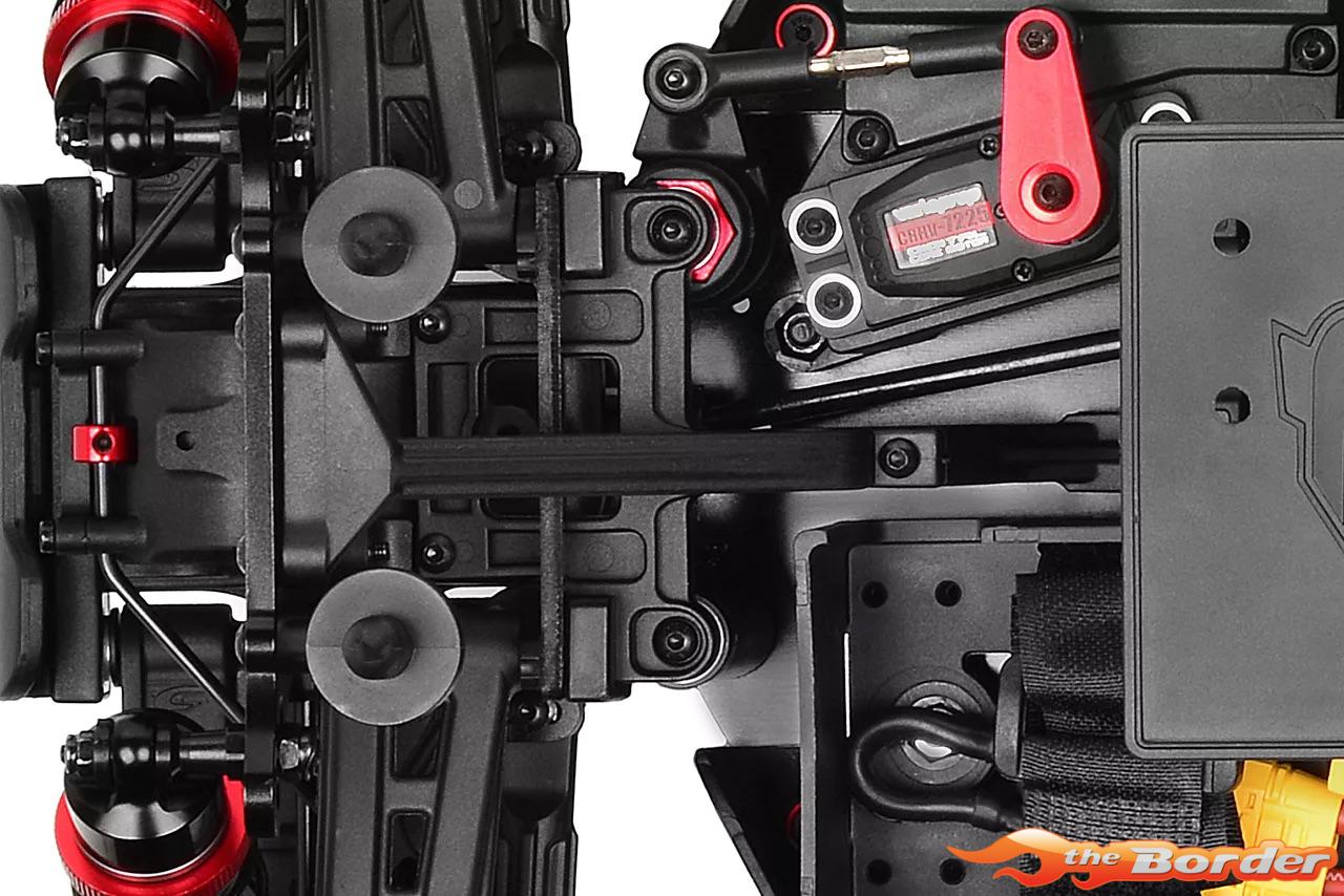 Corally Shock Tower Brace - Front - V2 Composite - 1 pc C-00180-104-2