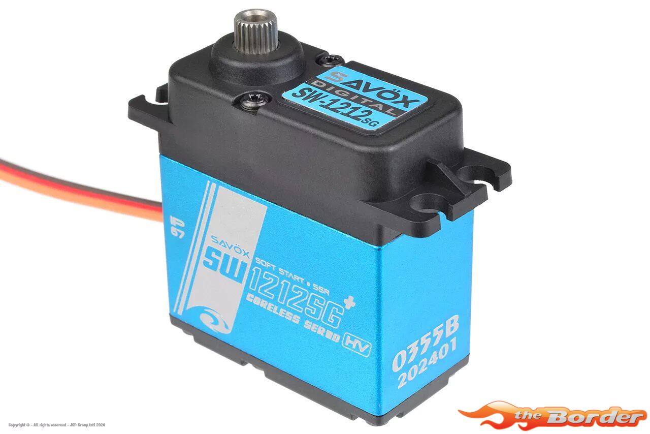 Savox SW-1212SG+ Digital Waterproof (High Voltage) Servo (46kg/0.14s) - Afbeelding 3