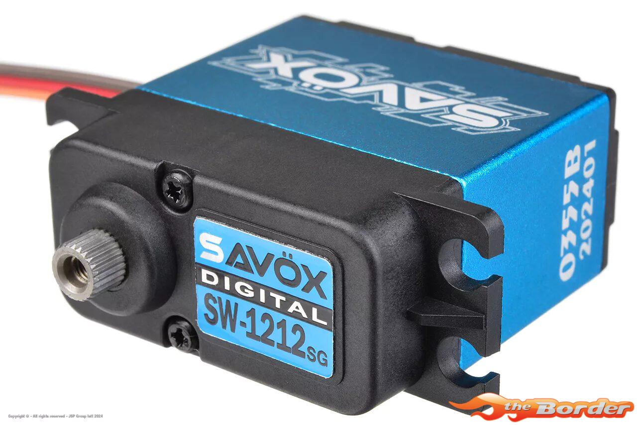 Savox SW-1212SG+ Digital Waterproof (High Voltage) Servo (46kg/0.14s) - Afbeelding 6