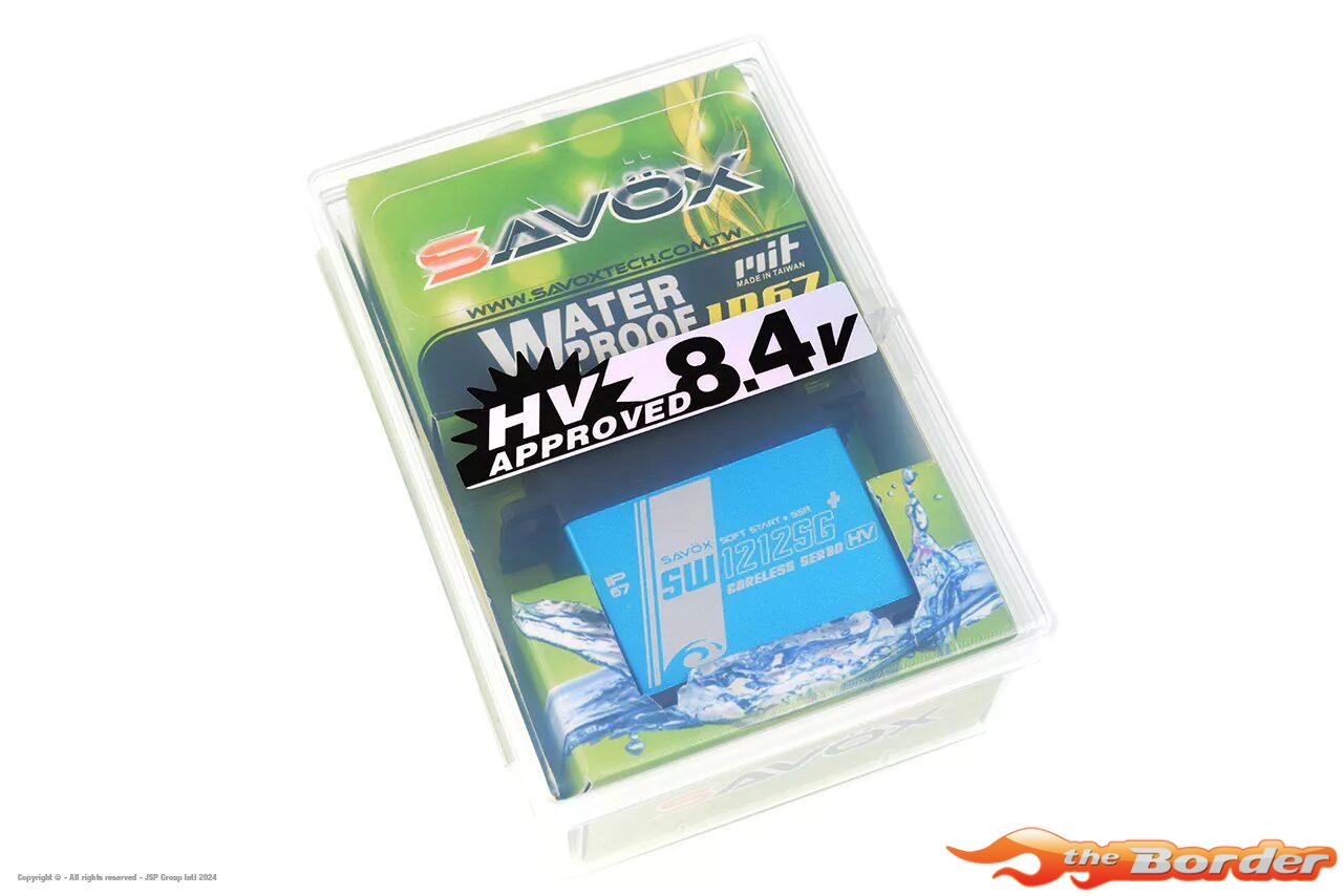 Savox SW-1212SG+ Digital Waterproof (High Voltage) Servo (46kg/0.14s) - Afbeelding 7