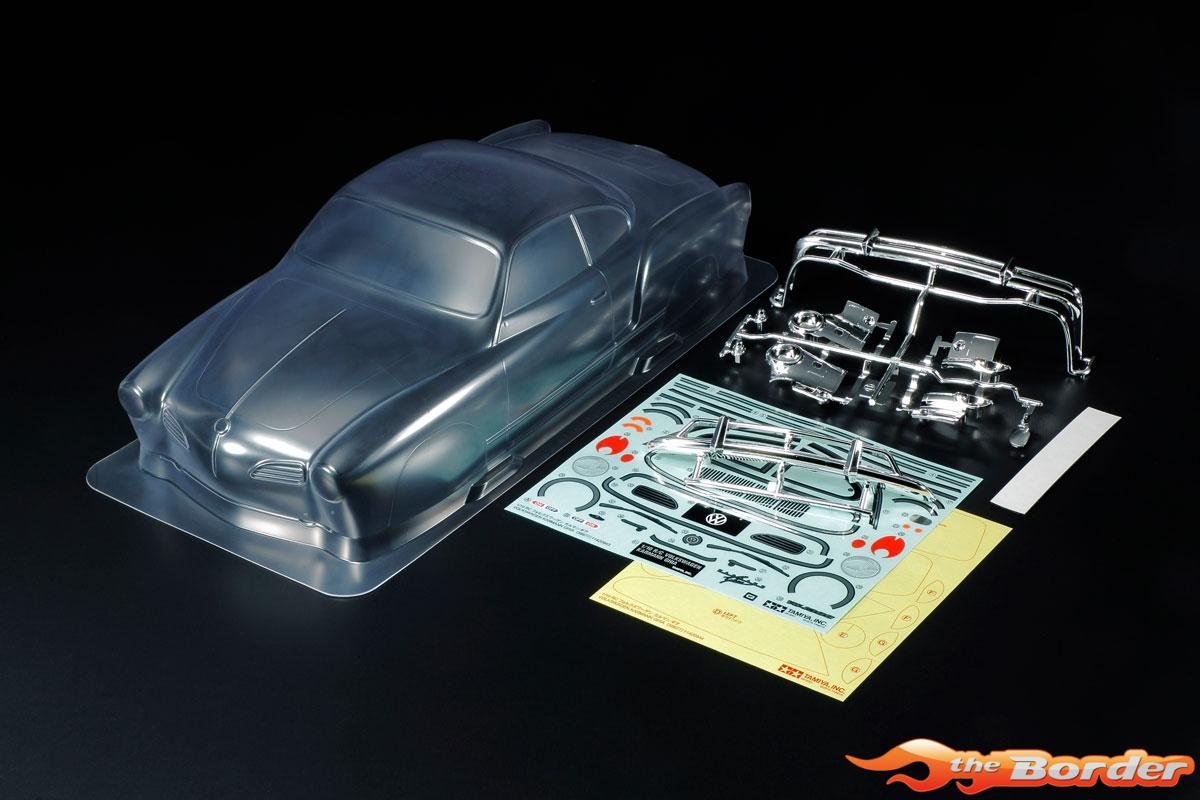 Tamiya M-Chassis Bodyset VW Karmann Ghia (239mm) 51635 - Afbeelding 5