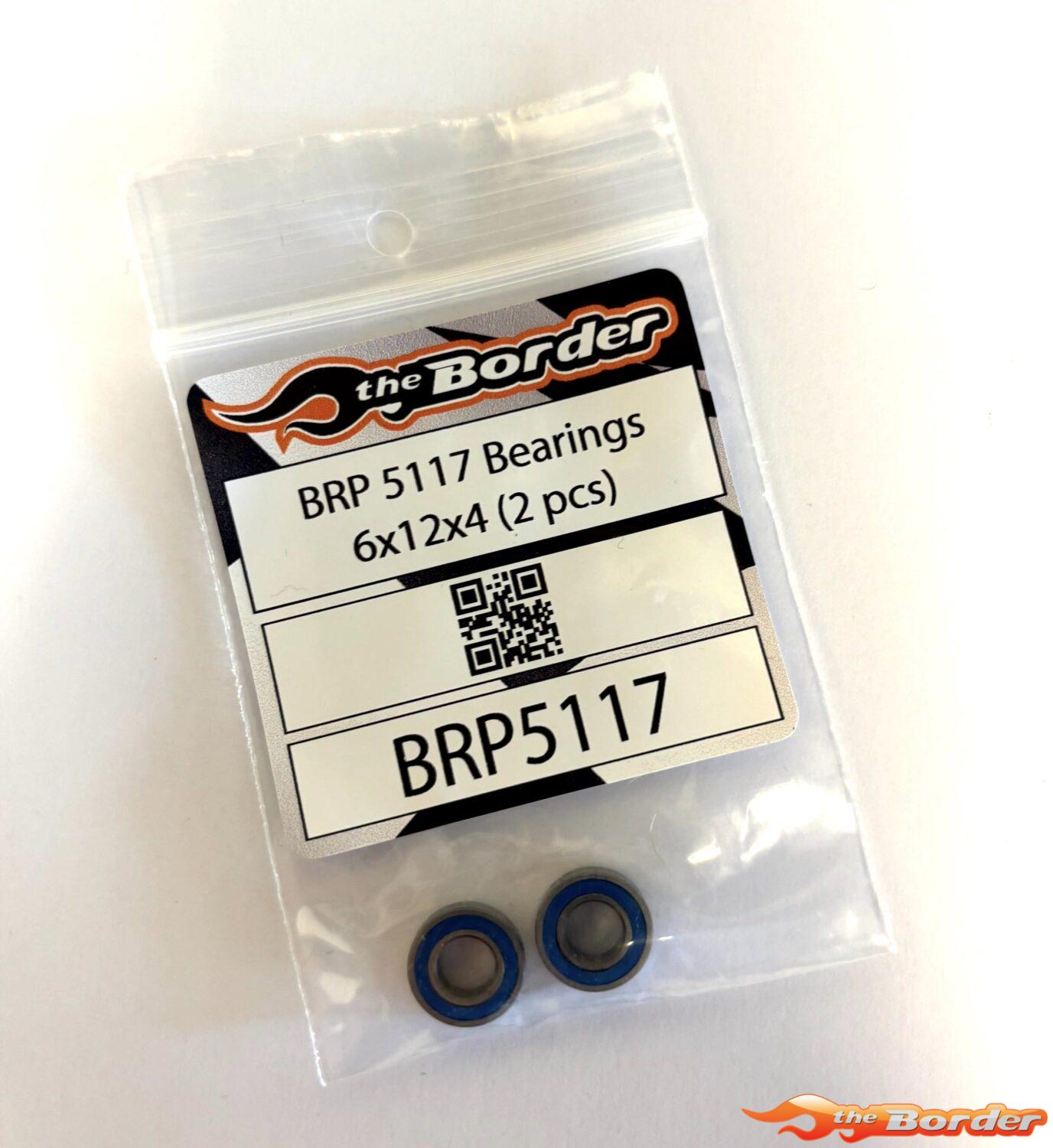 BRP Ball Bearings Blue Rubber Sealed (6x12x4mm) (2) BRP5117 - Afbeelding 3