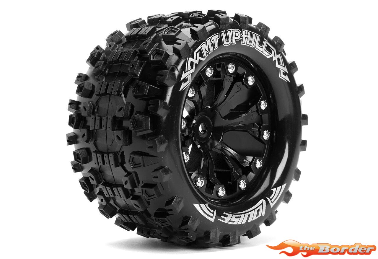 LouiseRC MT-Uphill Stampede/Rustler Front Tire Soft - 1/2" Offset - Black LR-T3204SBH - Afbeelding 2