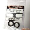BRP Ball bearings black rubber sealed (12x18x4mm) (2) 5120X