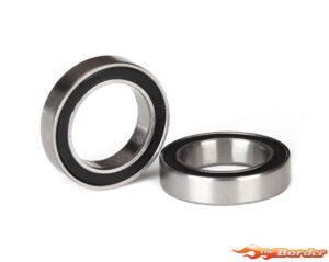 BRP Ball bearings black rubber sealed (12x18x4mm) (2) 5120X