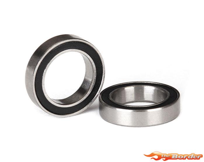 BRP Ball bearings black rubber sealed (12x18x4mm) (2) 5120X