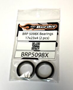 BRP Ball bearings rubber sealed (17x23x4mm) (2) 5098X