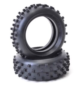 Schumacher Block Front Tyres Yellow CAT (2) U6787