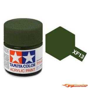 Tamiya Acrylic XF-13 J.N. Green - 10ml Bottle 81713