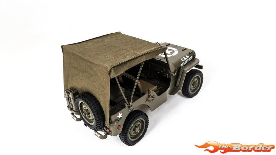 RocHobby 1/6 1941 Willys MB Canvas Top ROCC1031 - Afbeelding 10