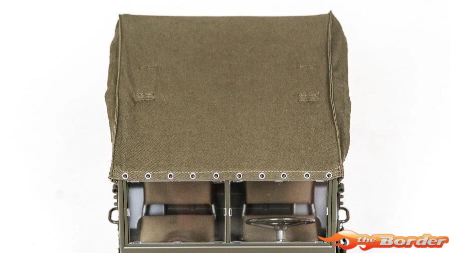 RocHobby 1/6 1941 Willys MB Canvas Top ROCC1031 - Afbeelding 9