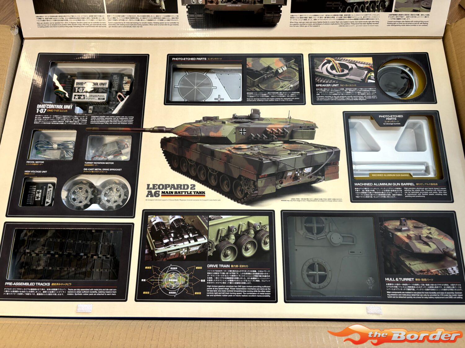 Tamiya 1/16 Leopard 2A6 Full Option Edition 56020