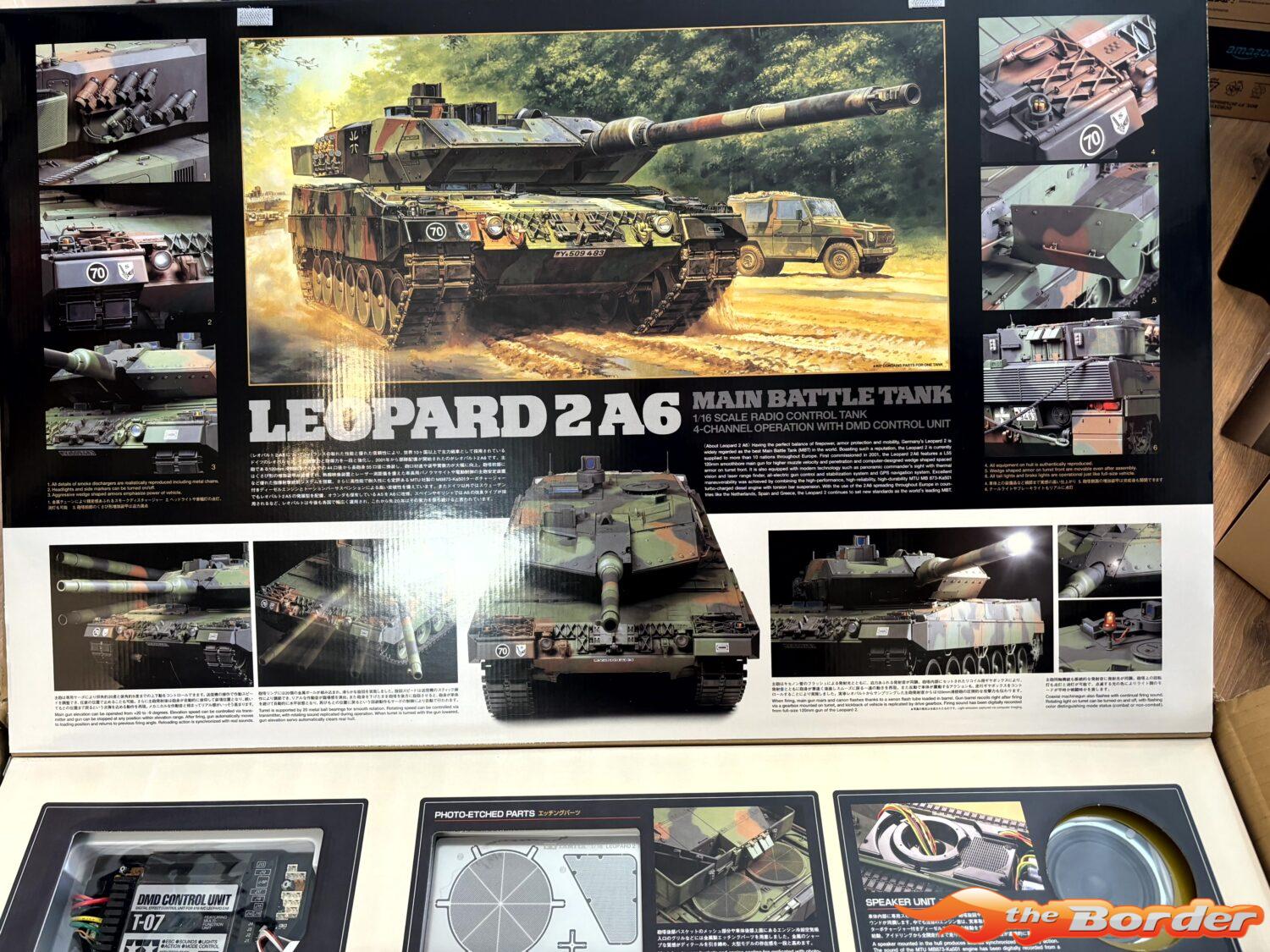 Tamiya 1/16 Leopard 2A6 Full Option Edition 56020 - Afbeelding 13