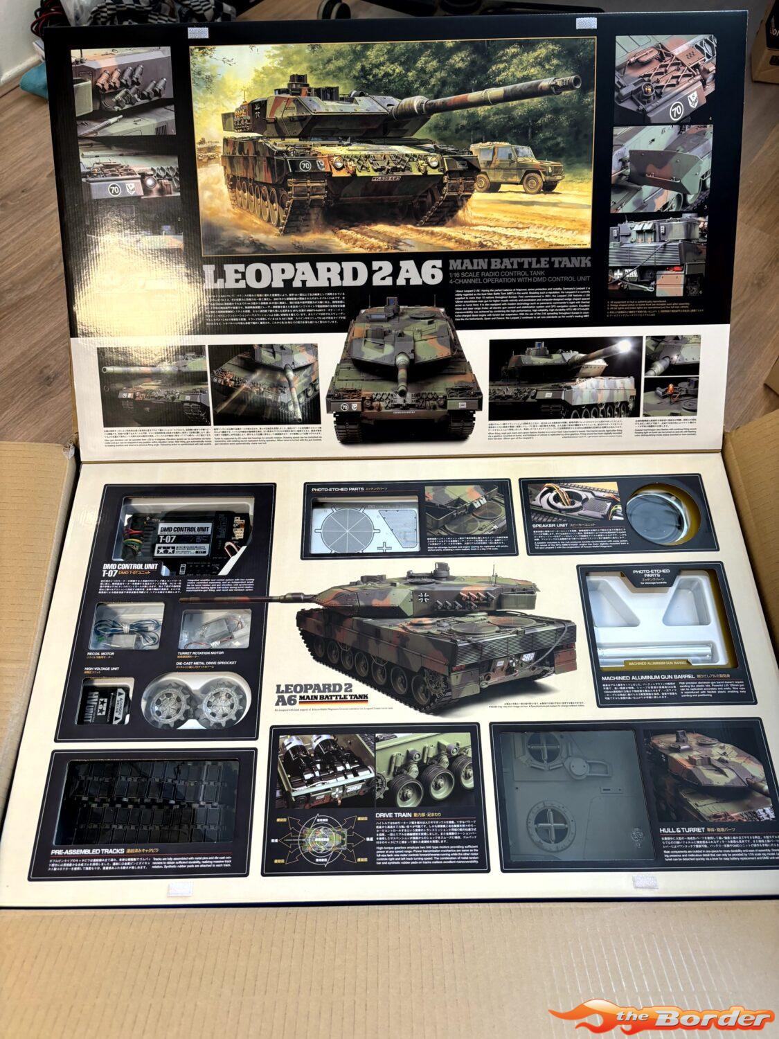 Tamiya 1/16 Leopard 2A6 Full Option Edition 56020 - Afbeelding 14