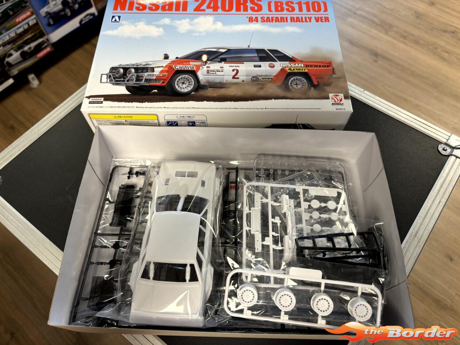 Beemax 1/24 Nissan 240RS (BS110) ’84 Safari Rally B24014