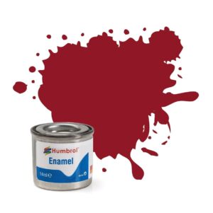 Humbrol #20 Crimson gloss 14ml Enamel Paint 0223